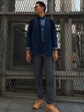 ニメートルズ 江城 豪さんのコーディネート