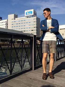 ニメートルズ 江城 豪さんのコーディネート