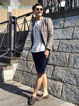ニメートルズ 江城 豪さんのコーディネート