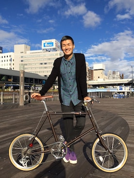 ニメートルズ 江城 豪さんのコーディネート