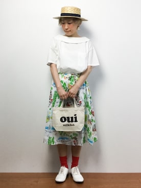 ひいこさん（レディース・154cm）の夏コーディネート