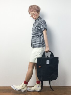 ひいこさん（レディース・154cm）の夏コーディネート