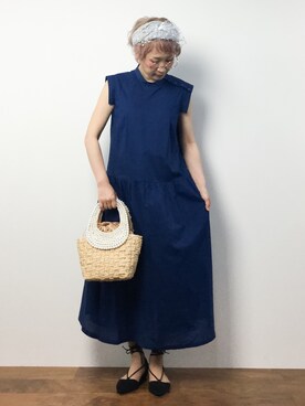 ひいこさん（レディース・154cm）の夏コーディネート