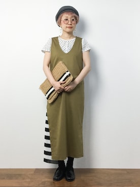 ひいこさん（レディース・154cm）の夏コーディネート