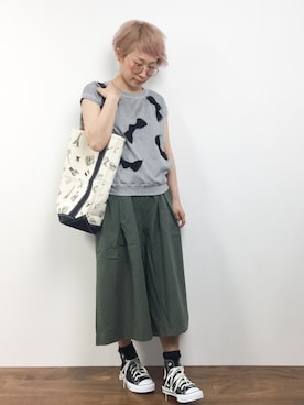 ひいこさん（レディース・154cm）の夏コーディネート