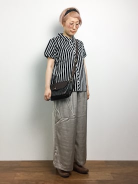 ひいこさん（レディース・154cm）の夏コーディネート