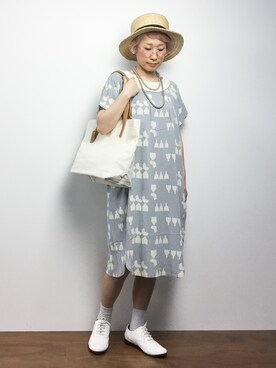 ひいこさん（レディース・154cm）の夏コーディネート