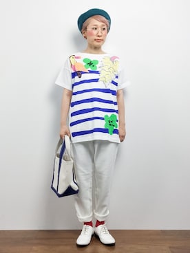 ひいこさん（レディース・154cm）の夏コーディネート