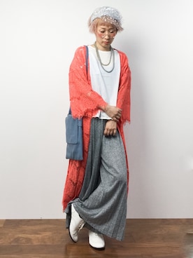 ひいこさん（レディース・154cm）の夏コーディネート