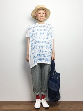 ひいこさん（レディース・154cm）の夏コーディネート