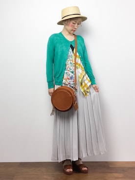 ひいこさん（レディース・154cm）の夏コーディネート