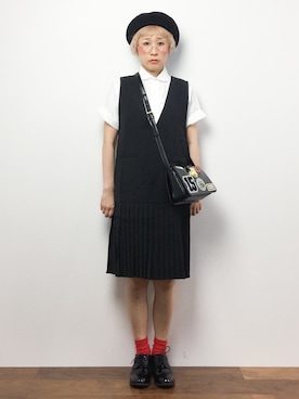 ひいこさん（レディース・154cm）の夏コーディネート