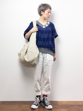 ひいこさん（レディース・154cm）の夏コーディネート