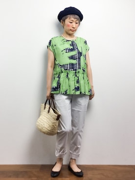 ひいこさん(レディース・154cm)の夏コーディネート