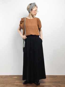 ひいこさん（レディース・154cm）の夏コーディネート