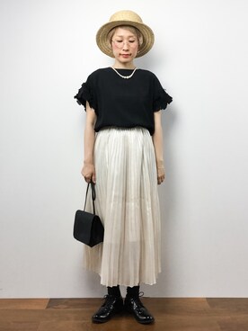 ひいこさん（レディース・154cm）の夏コーディネート