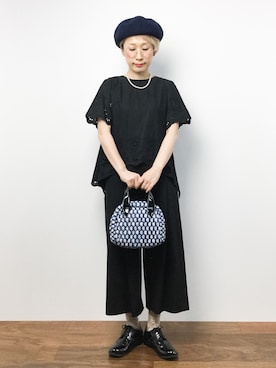 「PRINGLE 1815(プリングル1815)のアイテム」を使った、ひいこさん(レディース・154cm)の夏コーディネート