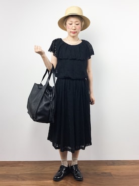 ひいこさん（レディース・154cm）の夏コーディネート