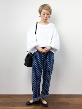 ひいこさん（レディース・154cm）の夏コーディネート