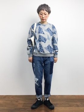 ひいこさん（レディース・154cm）の夏コーディネート