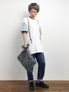 ひいこさん（レディース・154cm）の夏コーディネート