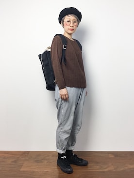 「SUNDUCK（サンダック）のアイテム」を使った、ひいこさん（レディース・154cm）の夏コーディネート