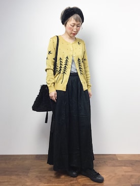 ひいこさん（レディース・154cm）の秋コーディネート