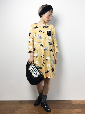 ひいこさん（レディース・154cm）の秋コーディネート