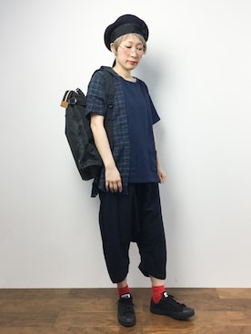 ひいこさん（レディース・154cm）の秋コーディネート