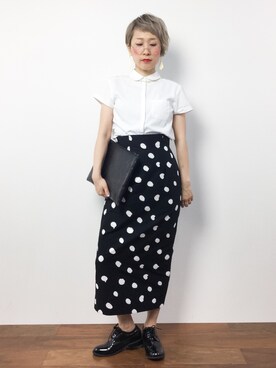 ひいこさん（レディース・154cm）の秋コーディネート