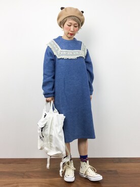 ひいこさん（レディース・154cm）の秋コーディネート