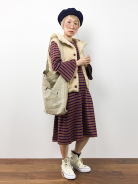 ひいこさん（レディース・154cm）の秋コーディネート