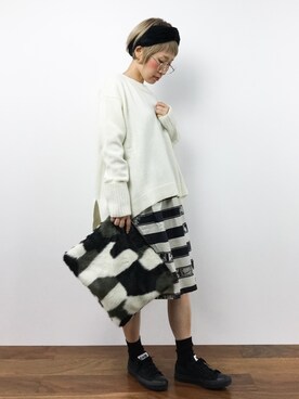 ひいこさん（レディース・154cm）の秋コーディネート