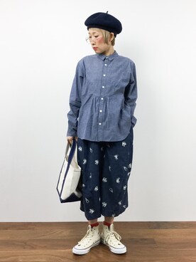 ひいこさん（レディース・154cm）の秋コーディネート