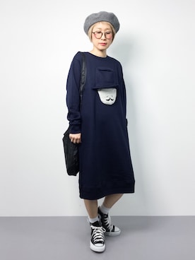 ひいこさん（レディース・154cm）の秋コーディネート