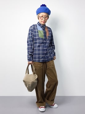 ひいこさん（レディース・154cm）の秋コーディネート