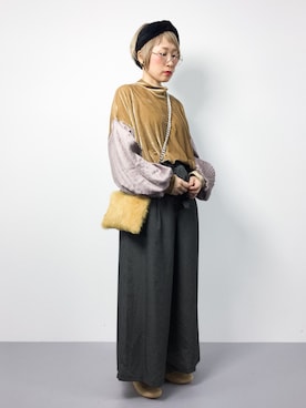 ひいこさん（レディース・154cm）の秋コーディネート