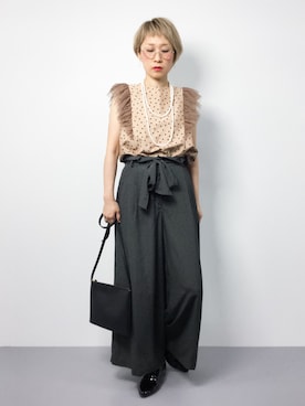 ひいこさん（レディース・154cm）の秋コーディネート