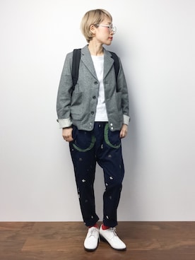 ひいこさん（レディース・154cm）の秋コーディネート