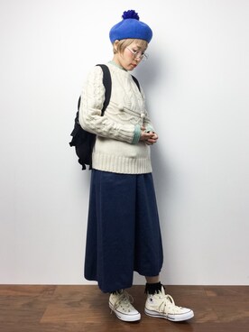 ひいこさん（レディース・154cm）の秋コーディネート