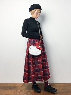 ひいこさん（レディース・154cm）の秋コーディネート