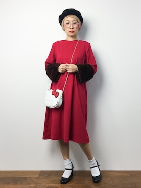 ひいこさん（レディース・154cm）の秋コーディネート