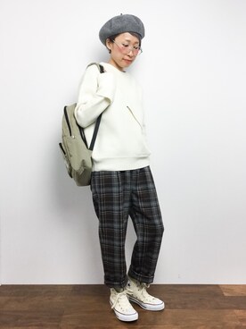 ひいこさん（レディース・154cm）の秋コーディネート