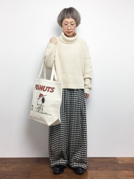 ひいこさん（レディース・154cm）の秋コーディネート