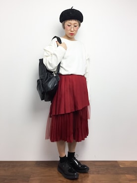 ひいこさん（レディース・154cm）の秋コーディネート