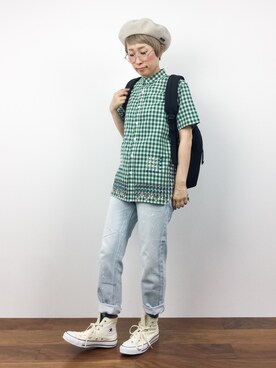 ひいこさん（レディース・154cm）の秋コーディネート