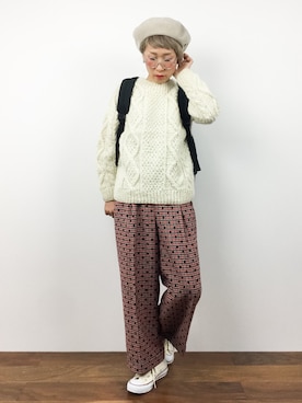 ひいこさん（レディース・154cm）の秋コーディネート