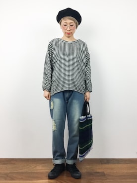 ひいこさん（レディース・154cm）の秋コーディネート