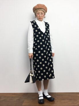 ひいこさん（レディース・154cm）の秋コーディネート