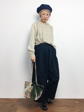 ひいこさん（レディース・154cm）の秋コーディネート